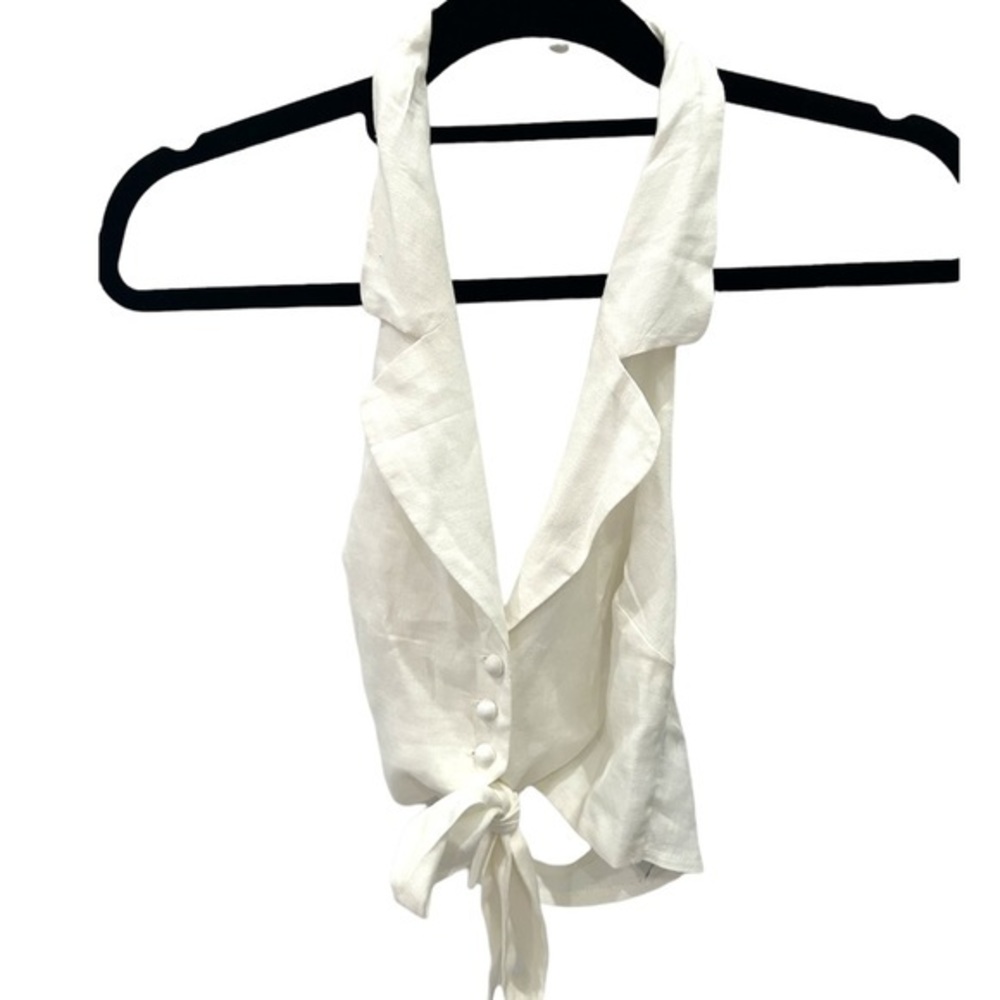 Princess Polly white Halter top